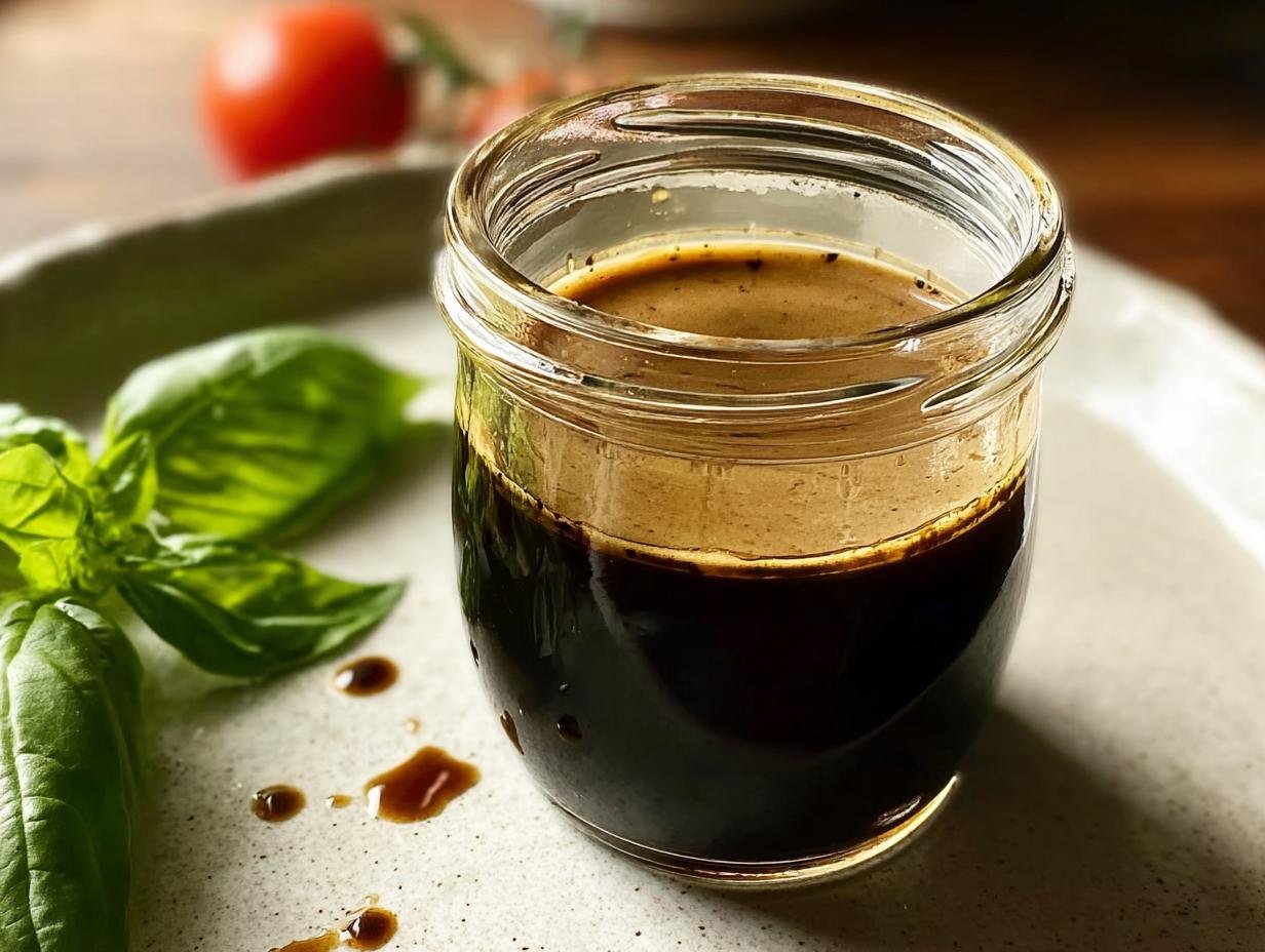 Balsamic Vinaigrette: Amazing 10 Min Recipe - Balsamic Vinaigrette - additional detail