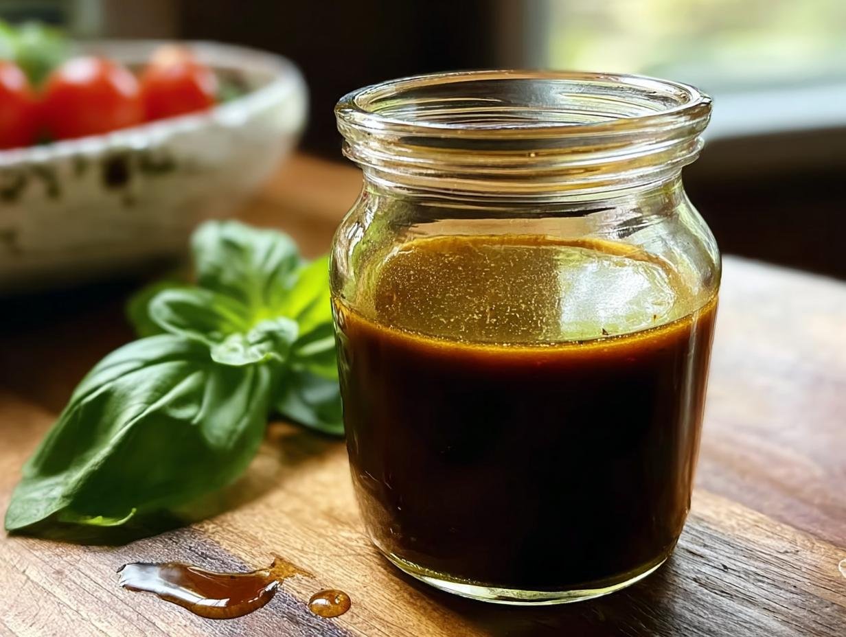 Balsamic Vinaigrette: Amazing 10 Min Recipe - Balsamic Vinaigrette - additional detail