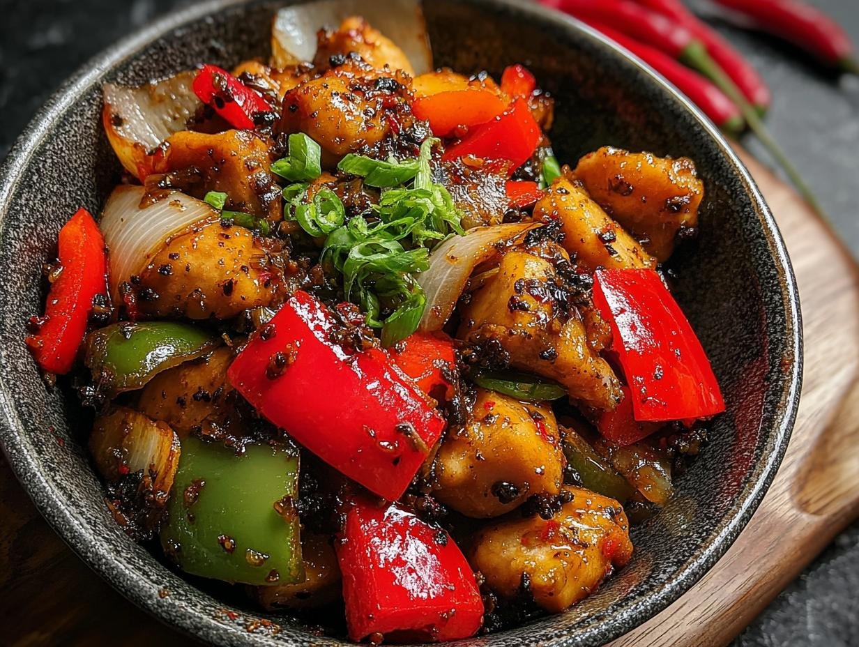 Bold Black Pepper Chicken: 10 Min Flavor Blitz