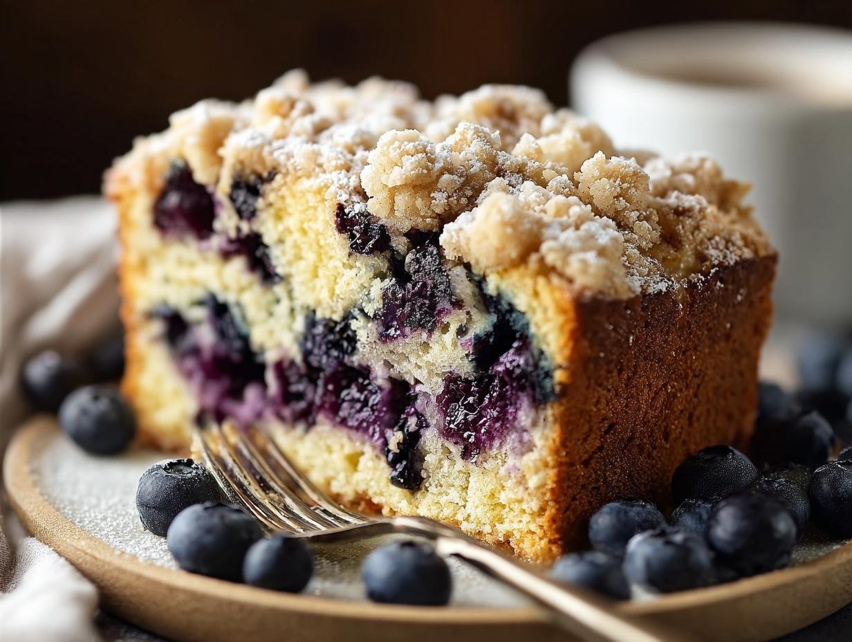 Amazing Blueberry Coffee Cake Recipe