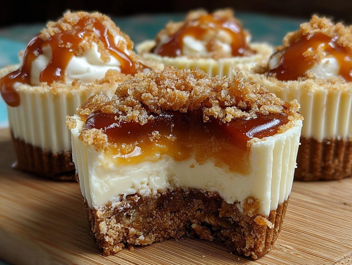 Caramel Heaven Cheesecake Cups: 12 Blissful Bites - Caramel Heaven Cheesecake Cups - additional detail