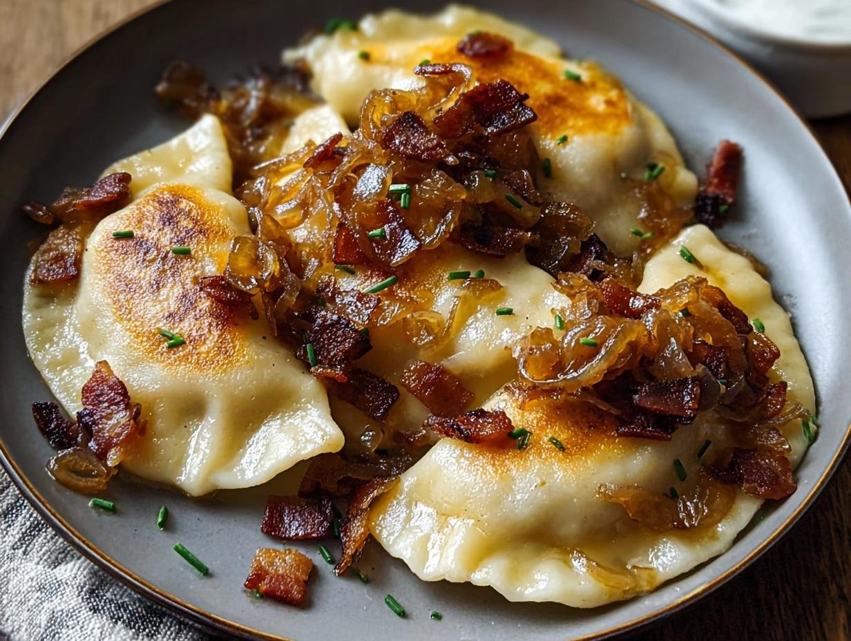 Cheddar Pierogies Caramelized Onions: 1 Amazing Recipe - Cheddar Pierogies Caramelized Onions - main visual representation