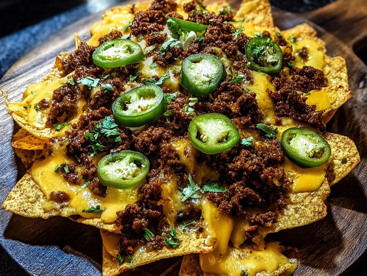 Cheesy Beef Nachos
