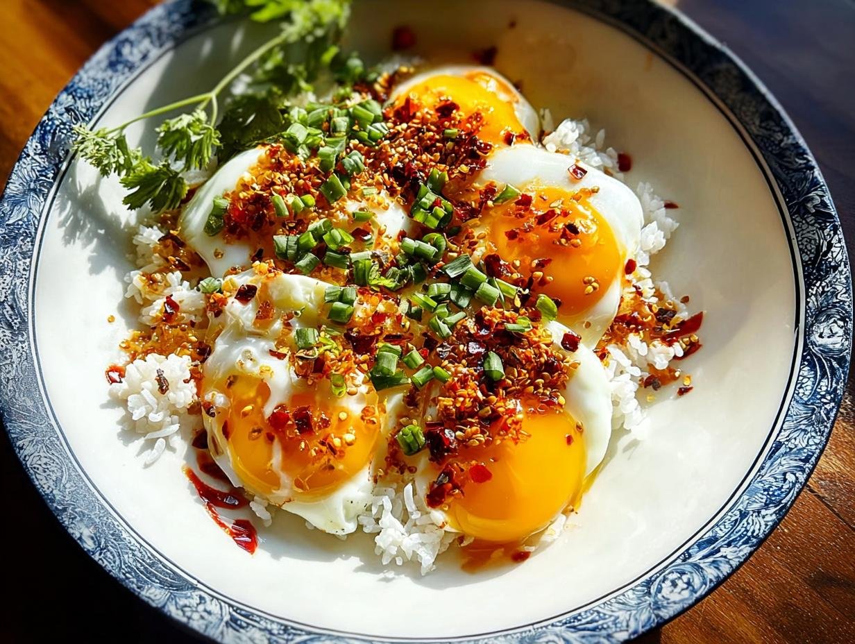 Chili Oil Eggs: 2 Minute Flavor Bomb - Chili Oil Eggs - additional detail