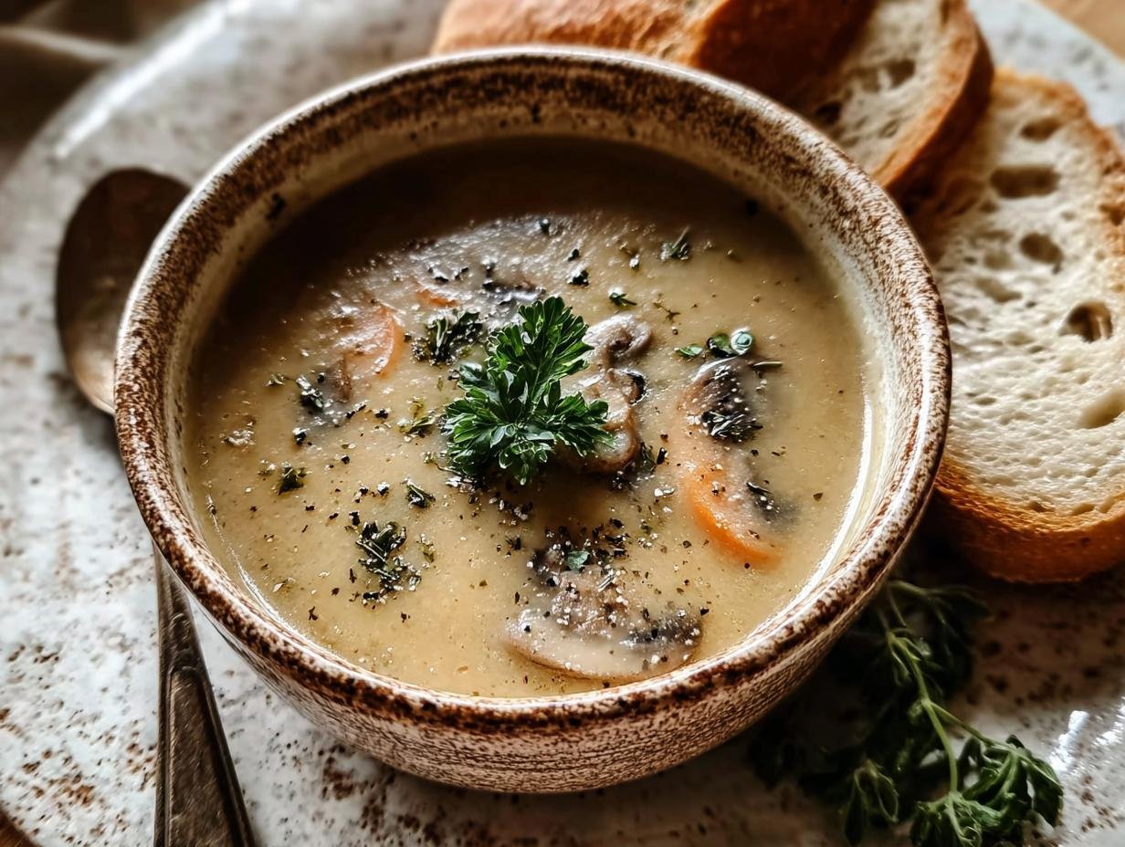 Rich Creamless Mushroom Soup: 9 Magic Tips