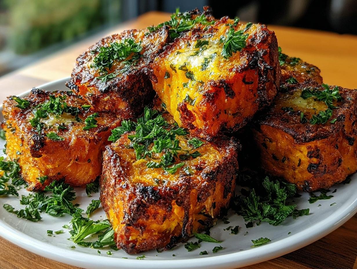 Crispy Parmesan Roasted Sweet Potatoes: 1 Amazing Recipe