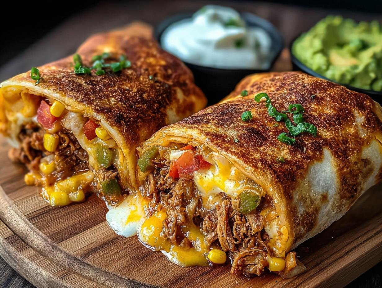 Perfect Crunchy Fiesta Chicken Chimichangas - Crunchy Fiesta Chicken Chimichangas - additional detail