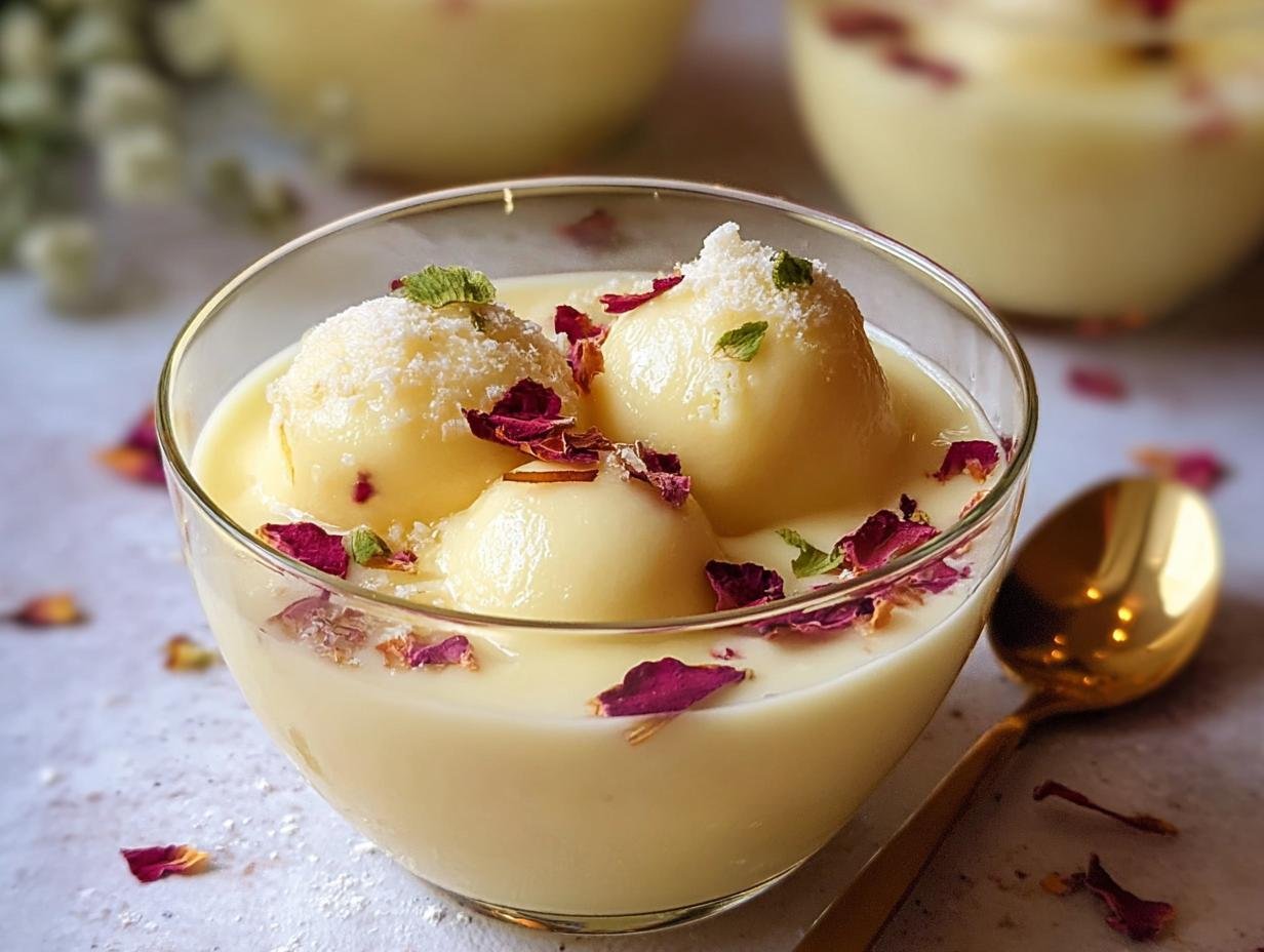 Custard Rasgulla: 1 Magical Twist - Custard Rasgulla - additional detail