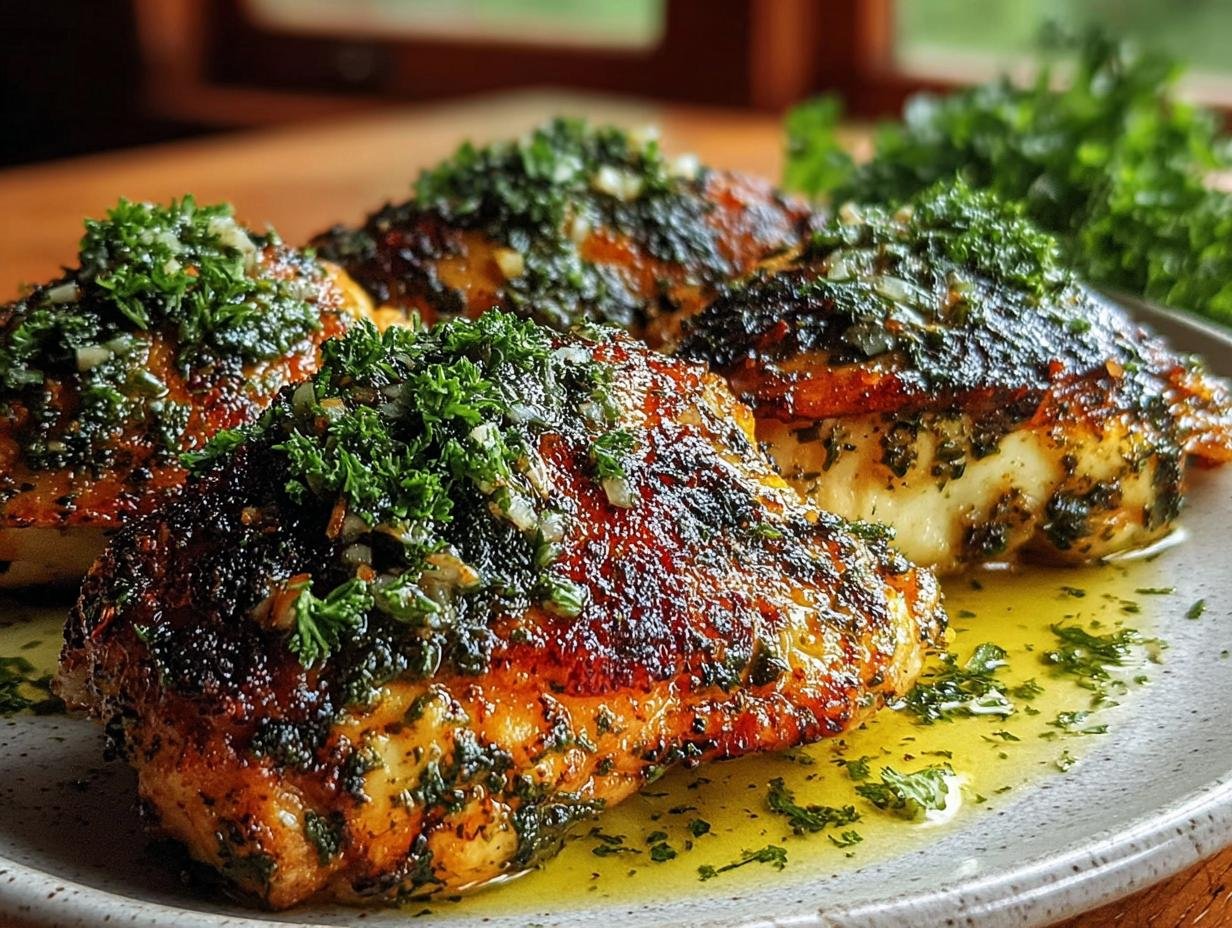 Garlicky Herb Infusion Chicken: 4 Amazing Steps