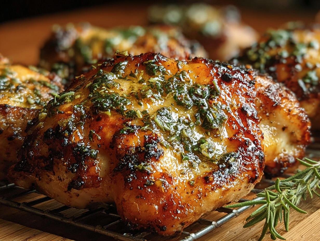 Herb Butter Roasted Chicken: Juicy 40 Min Meal