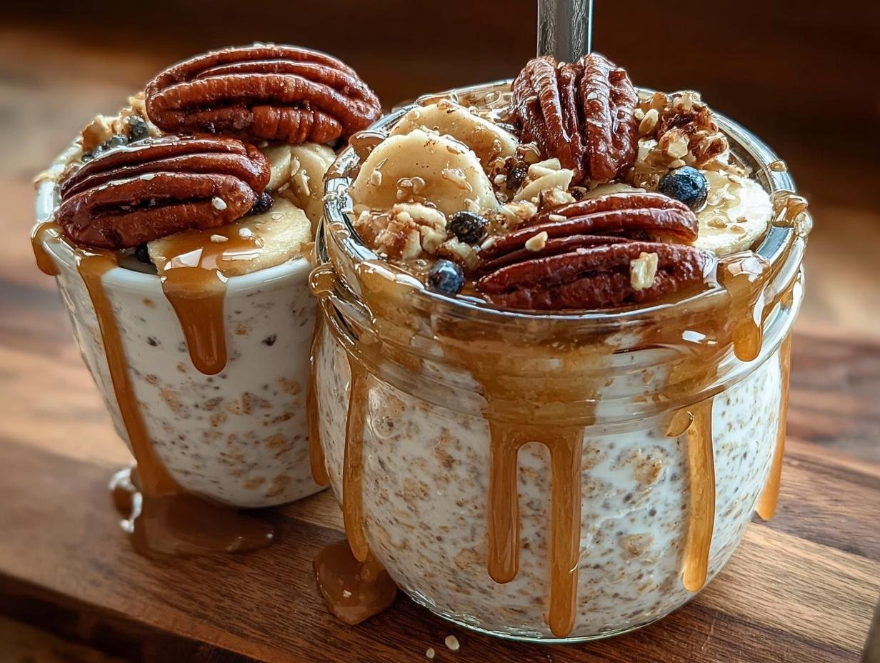 Maple Pecan Overnight Oats: Brilliant Breakfast