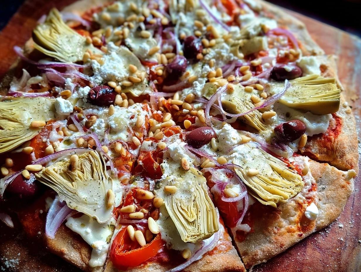 Mediterranean Pizza: 10 Minute Marvel - Mediterranean Pizza - additional detail