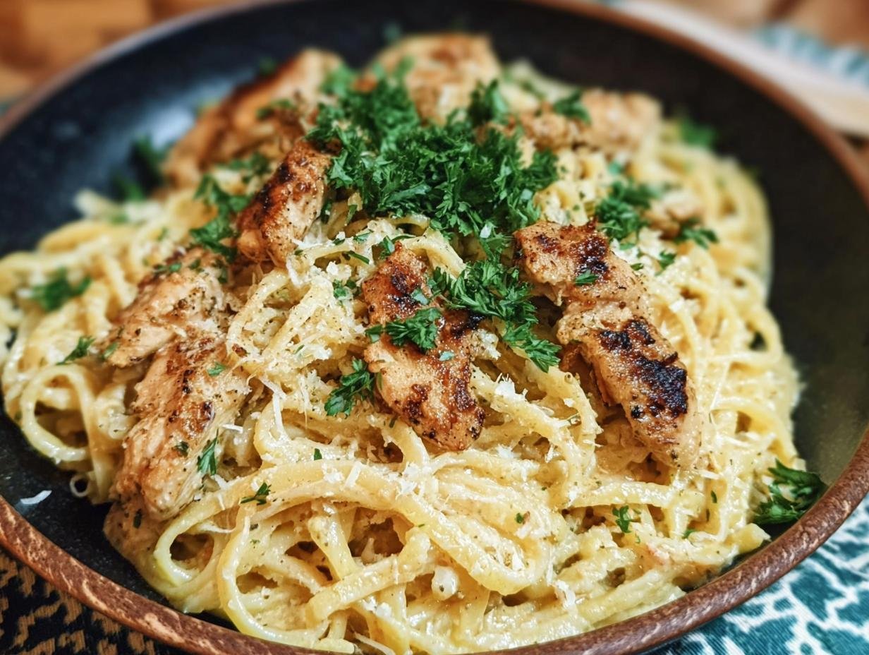 Pasta Chicken Garlic: 1 Amazing Meal