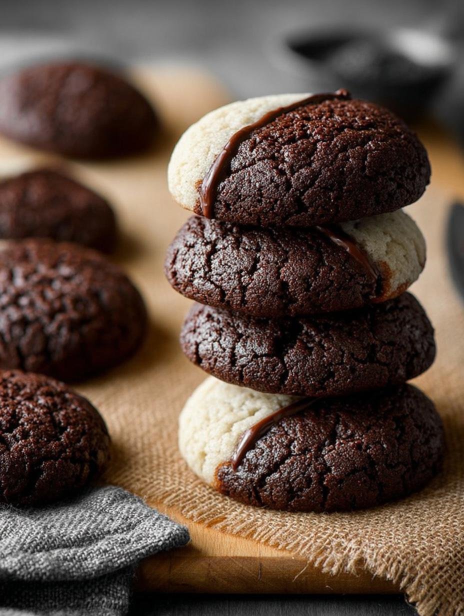 Delicious Black White Cookies Recipe to Satisfy Cravings - Black White Cookies - additional detail