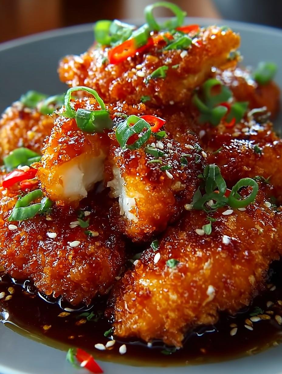 Crispy Bang Bang Chicken
