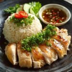 Hainanese Chicken Rice with