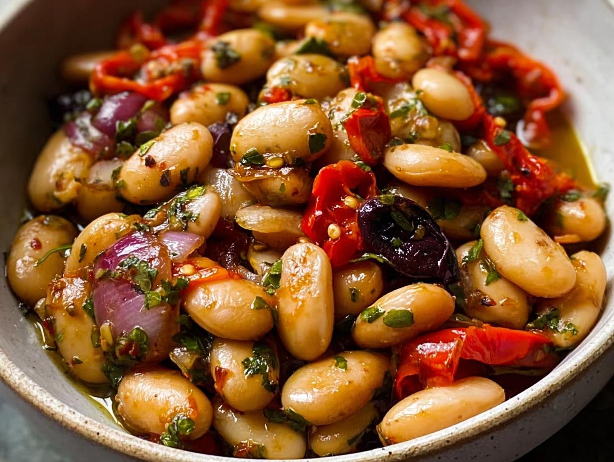 Marinated Butter Beans: 1 Amazing Recipe - Marinated Butter Beans - additional detail