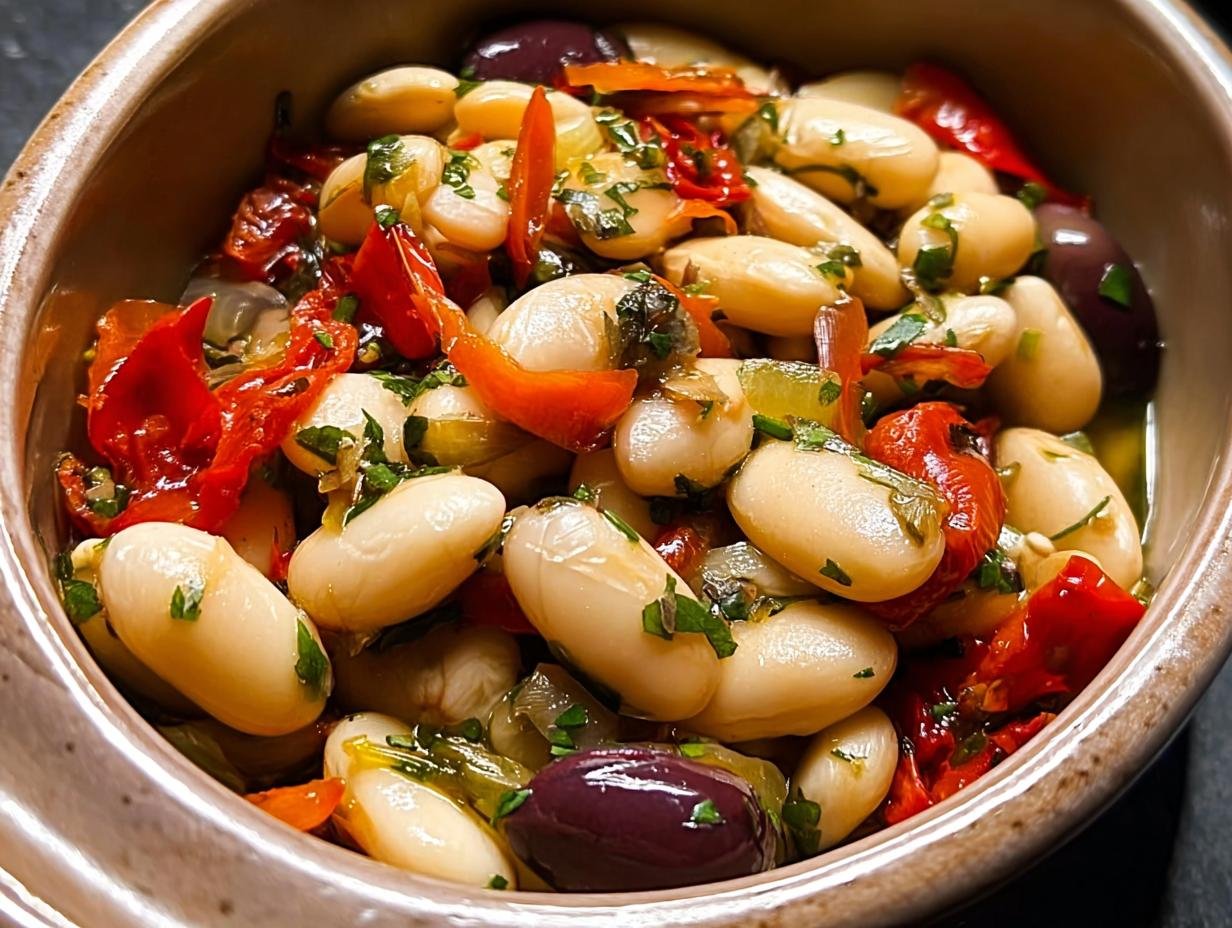 Marinated Butter Beans