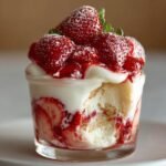Strawberry Shortcake Pudding