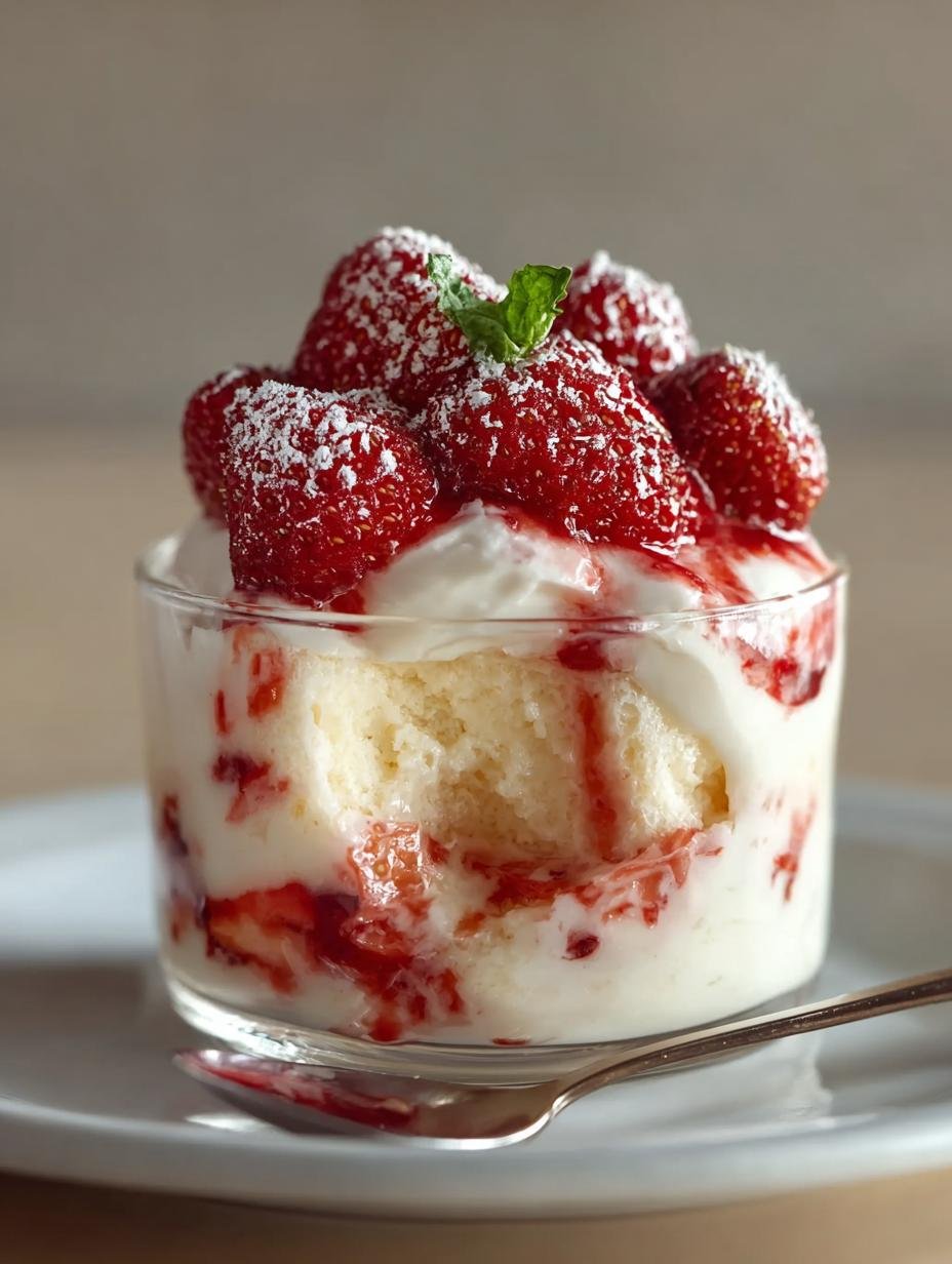 Irresistible Strawberry Shortcake Pudding Recipe for Summer Joy - Strawberry Shortcake Pudding - additional detail
