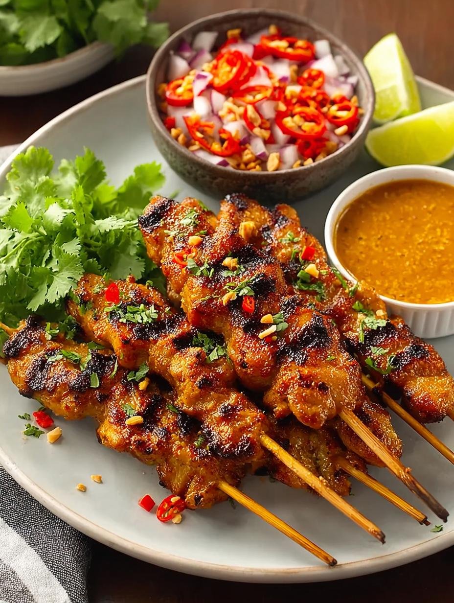 Thai Chicken Satay