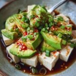 Tofu Avocado Salad