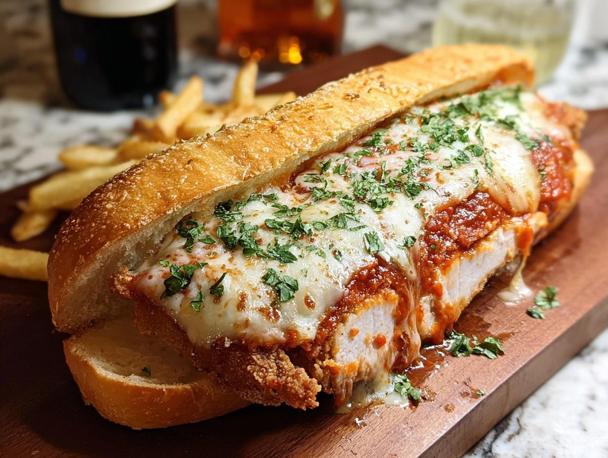 Amazing Vodka Sauce Chicken Parmesan Dinner - Vodka Sauce Chicken Parmesan - additional detail