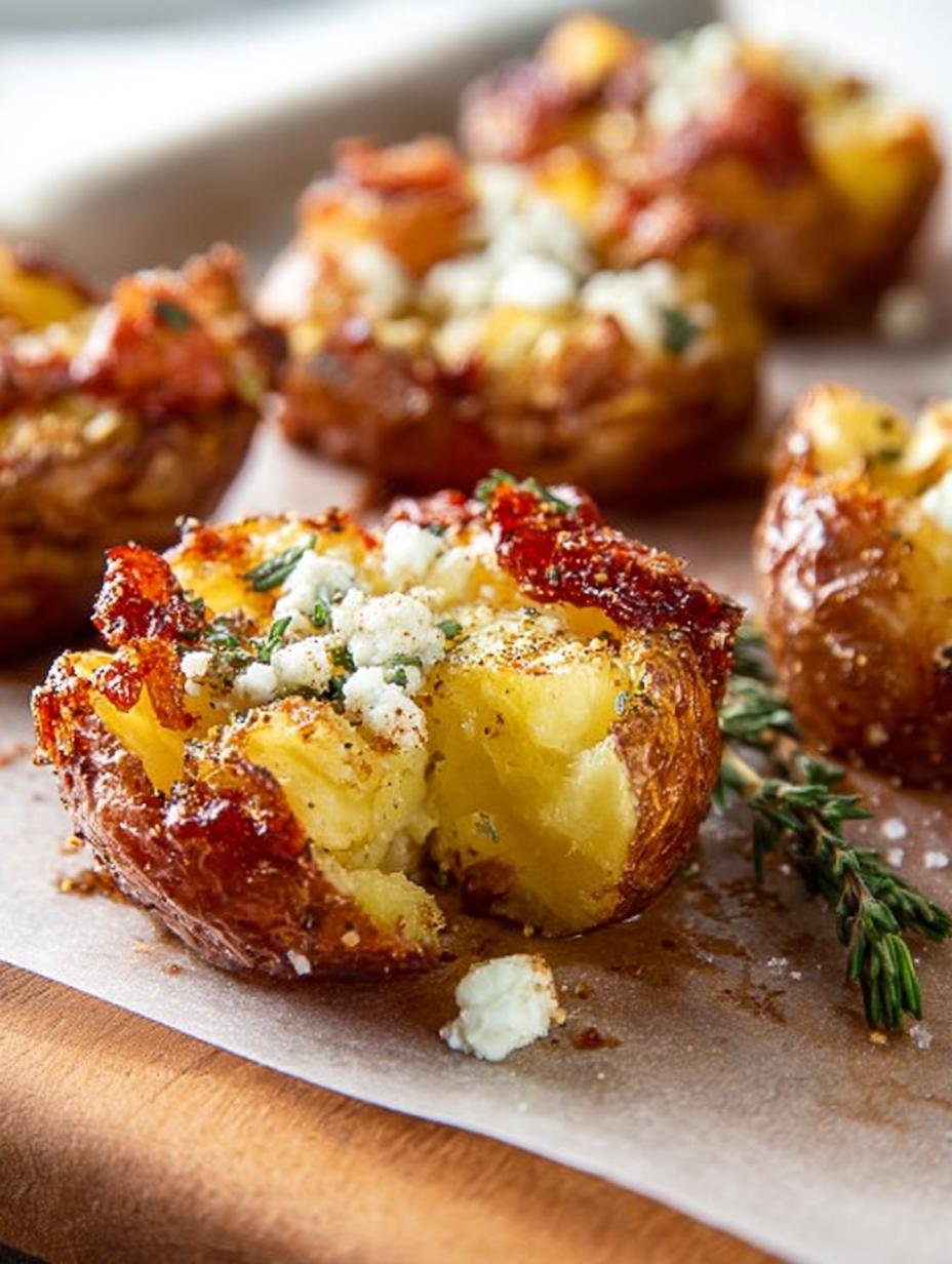 Crispy Smashed Potatoes