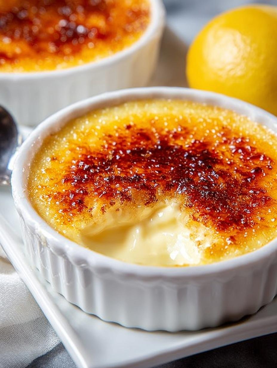 Delightful Lemon Creme Brulee: 5 Best Tips to Impress - Lemon Creme Brulee - additional detail