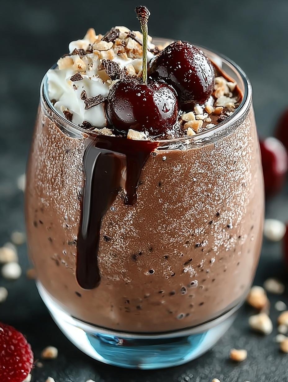 Delicious Black Forest Smoothie Recipe to Satisfy Cravings - Black Forest Smoothie - main visual representation
