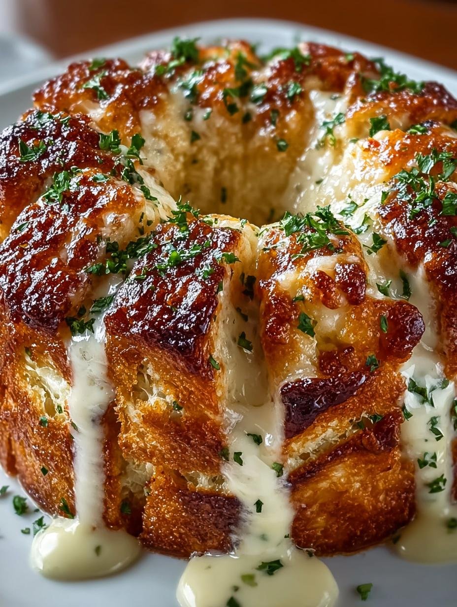 Savory Chicken Alfredo Monkey Bread: 8 Cheesy Delights