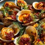 Clams with Nduja Corn