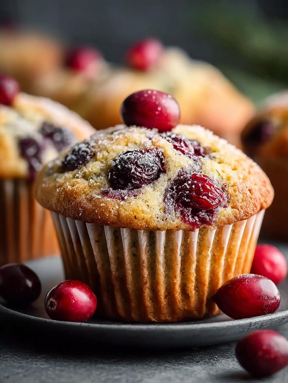 Delicious Cranberry Banana Muffins to Brighten Your Day