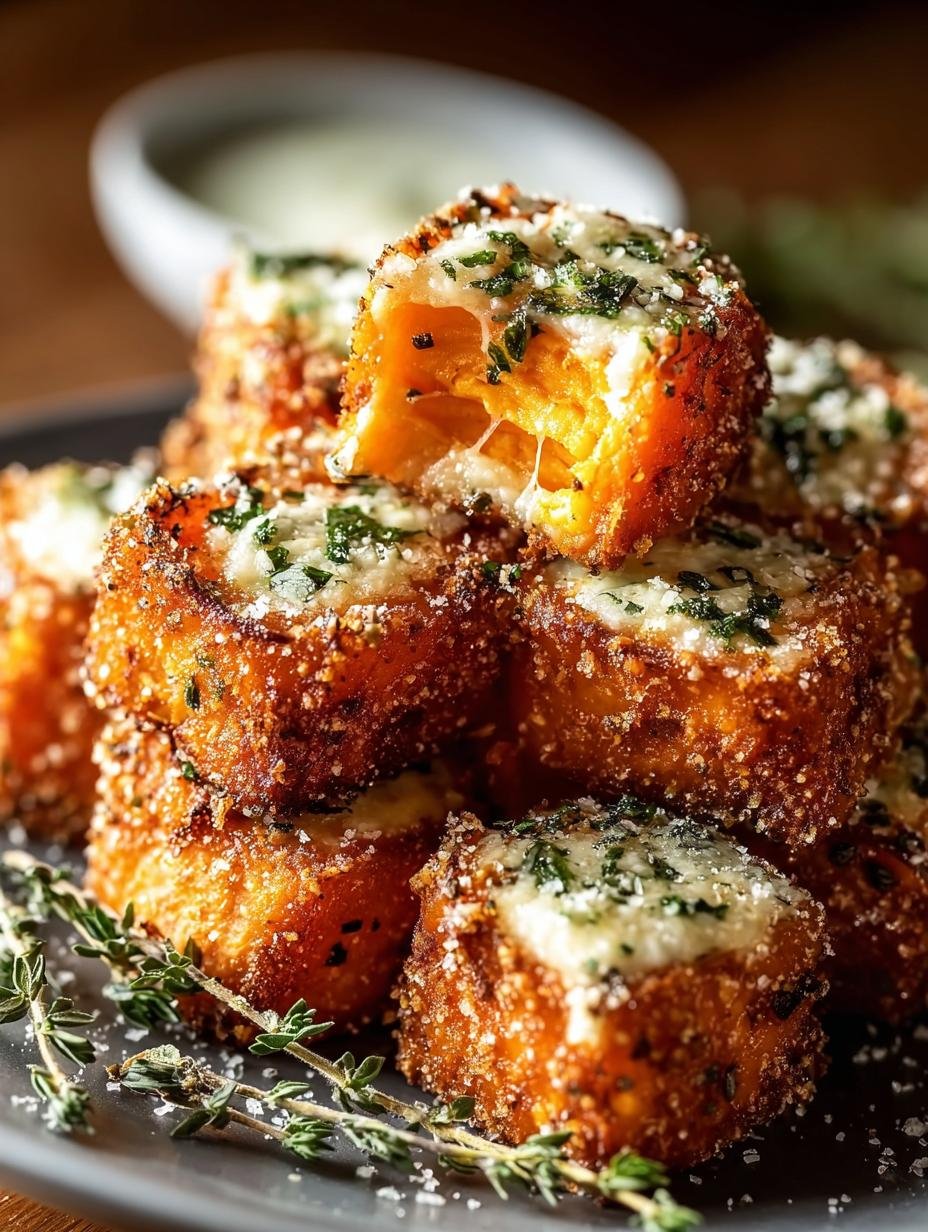 Crispy Cheesy Sweet Potato Bites: Your New Favorite Snack
