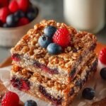 Healthy Oatmeal Bars Breakfast