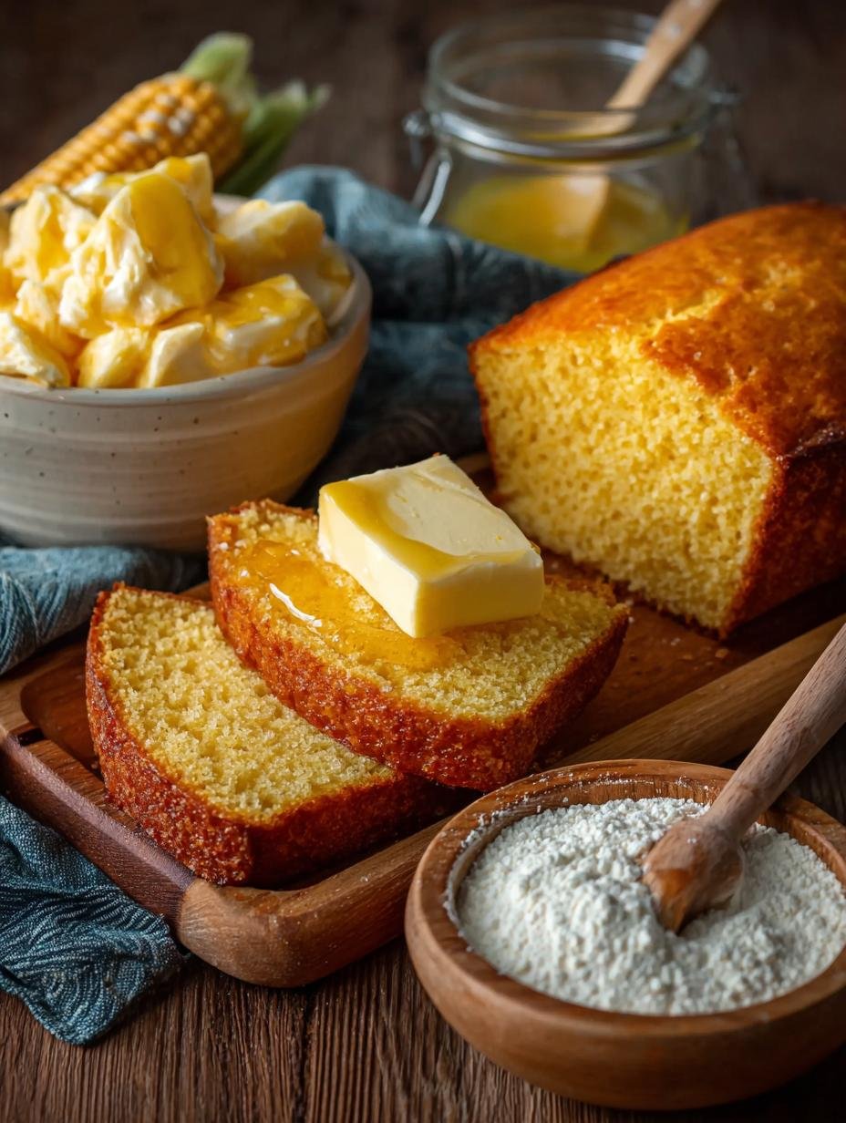 Honey Butter Cornbread:  Perfect Golden Squares Every Time