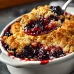 Mixed Berry Crumble with
