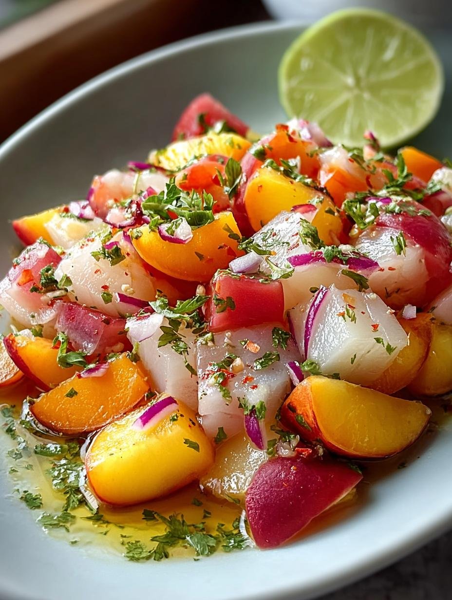 Peach Ceviche: 5 Reasons to Love This Refreshing Delight