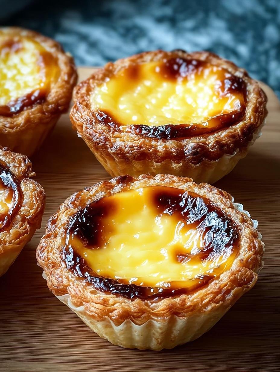 Must-Try Portuguese Egg Tarts for a Sweet Delight at Home - Portuguese Egg Tarts - main visual representation