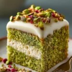 Vegan Pistachio Milk Cake