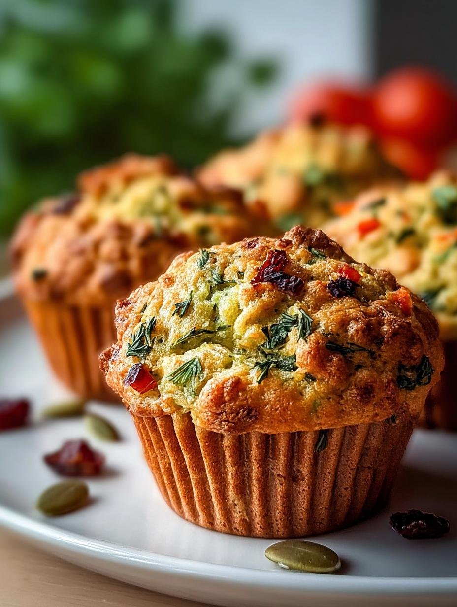 Vegan Savoury Muffins: 12 Flavors Packed in Every Bite