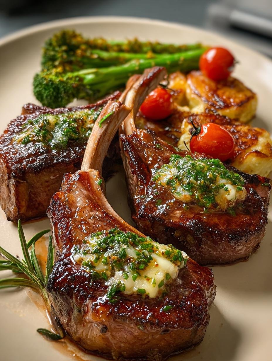 Broiled Lamb Chops with