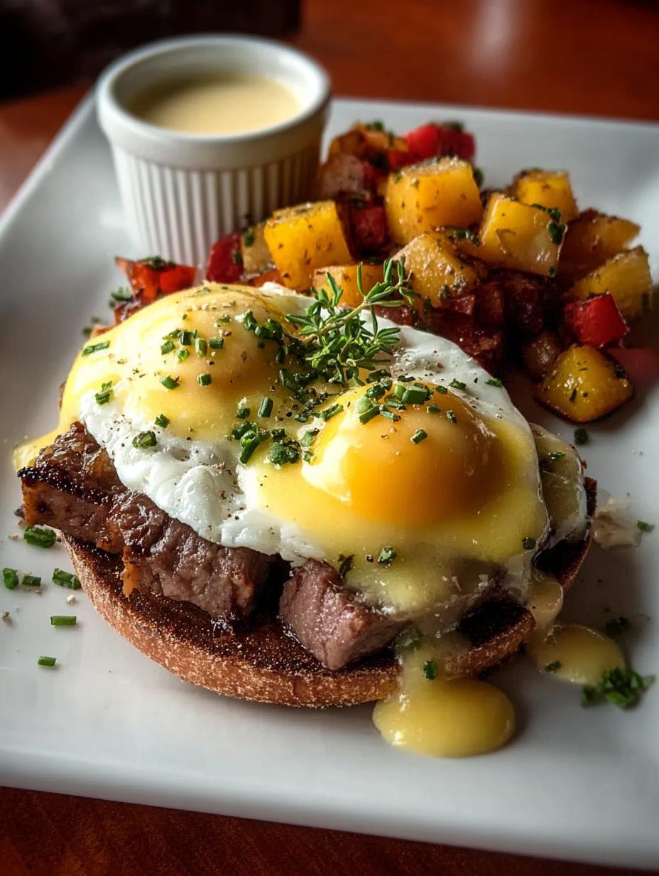 Delicious Cheesesteak Benedict: 7 Steps to Morning Bliss - Cheesesteak Benedict - main visual representation