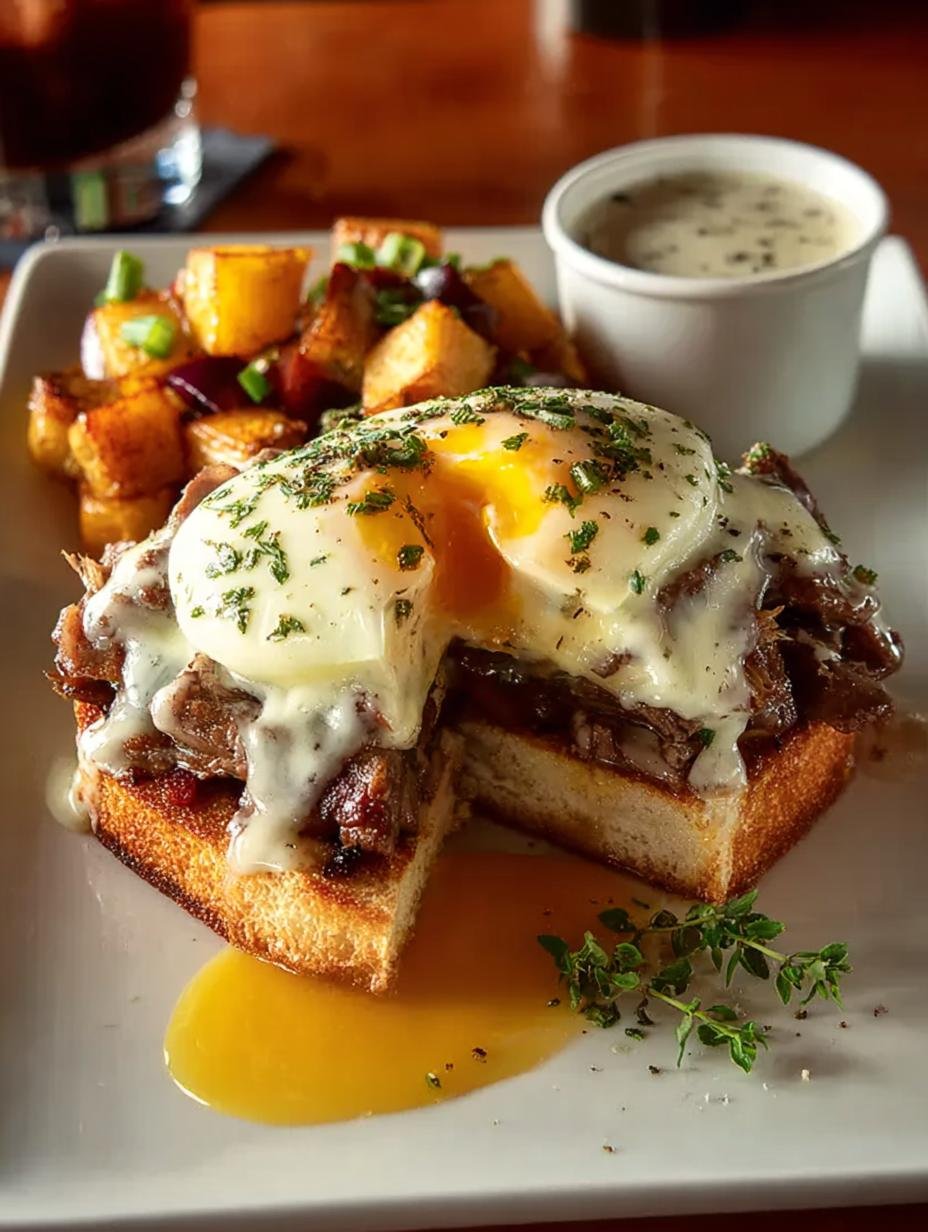 Delicious Cheesesteak Benedict: 7 Steps to Morning Bliss - Cheesesteak Benedict - additional detail