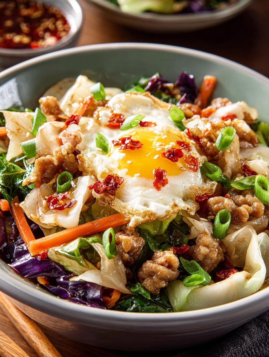 Chicken Egg Roll Bowl: 20-Minute Easy Dinner Delight - Chicken Egg Roll Bowl - additional detail