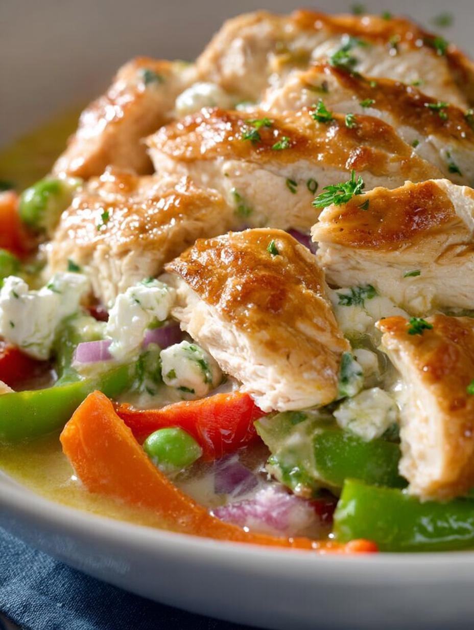 Vibrant Chicken Fajita Salad with fresh ingredients and zesty dressing