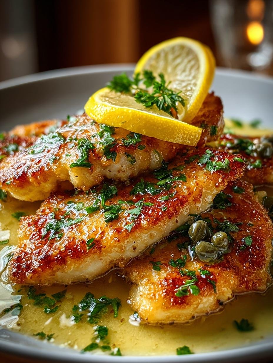 Chicken Piccata: 5 Secrets for a Perfect Italian Delight - Chicken Piccata - additional detail