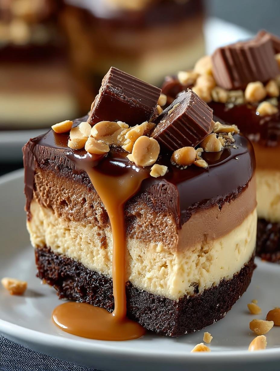 Ultimate Chocolate Peanut Butter Cheesecake Recipe