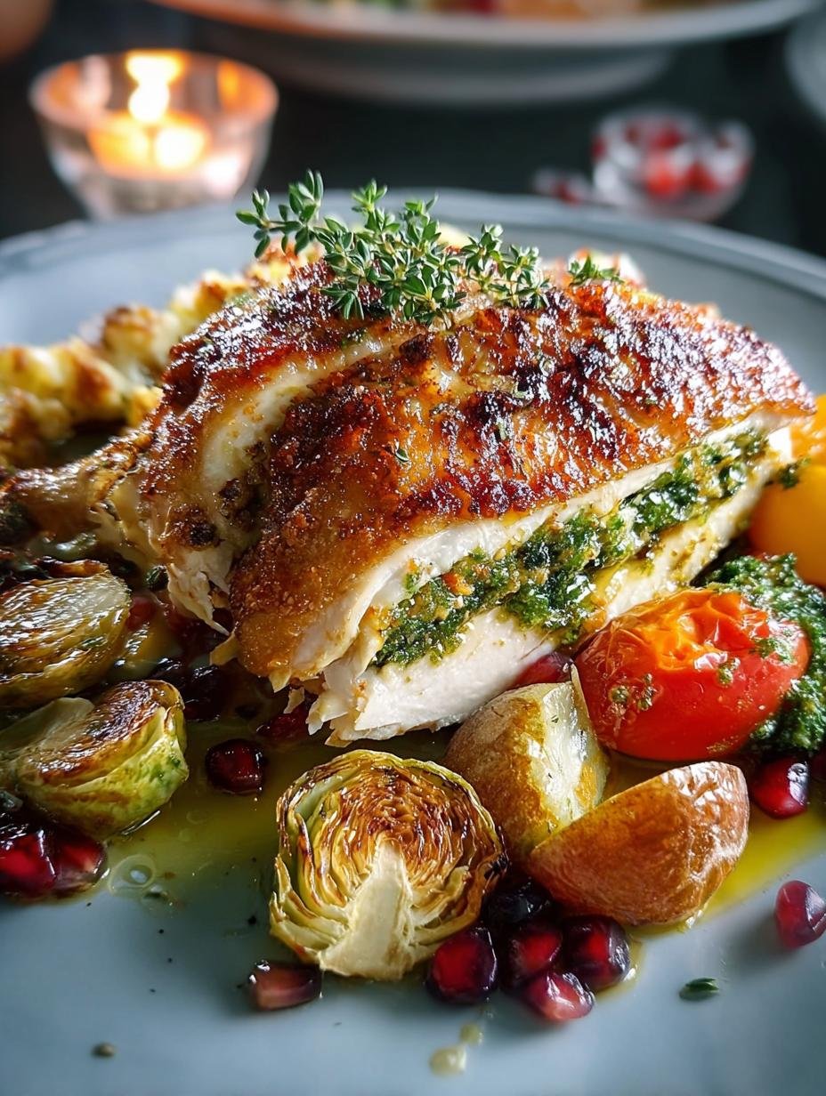 Delicious Citrus Fennel Stuffed Chicken for Dinner - Citrus Fennel Stuffed Chicken - main visual representation