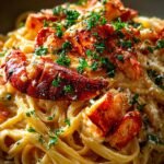 Creamy Spicy Lobster Pasta